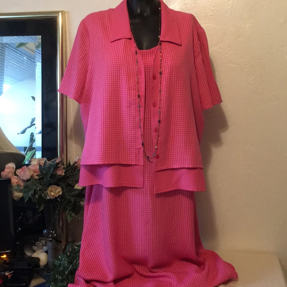 Miss Dorby Pink and Fuchsia Dress Set